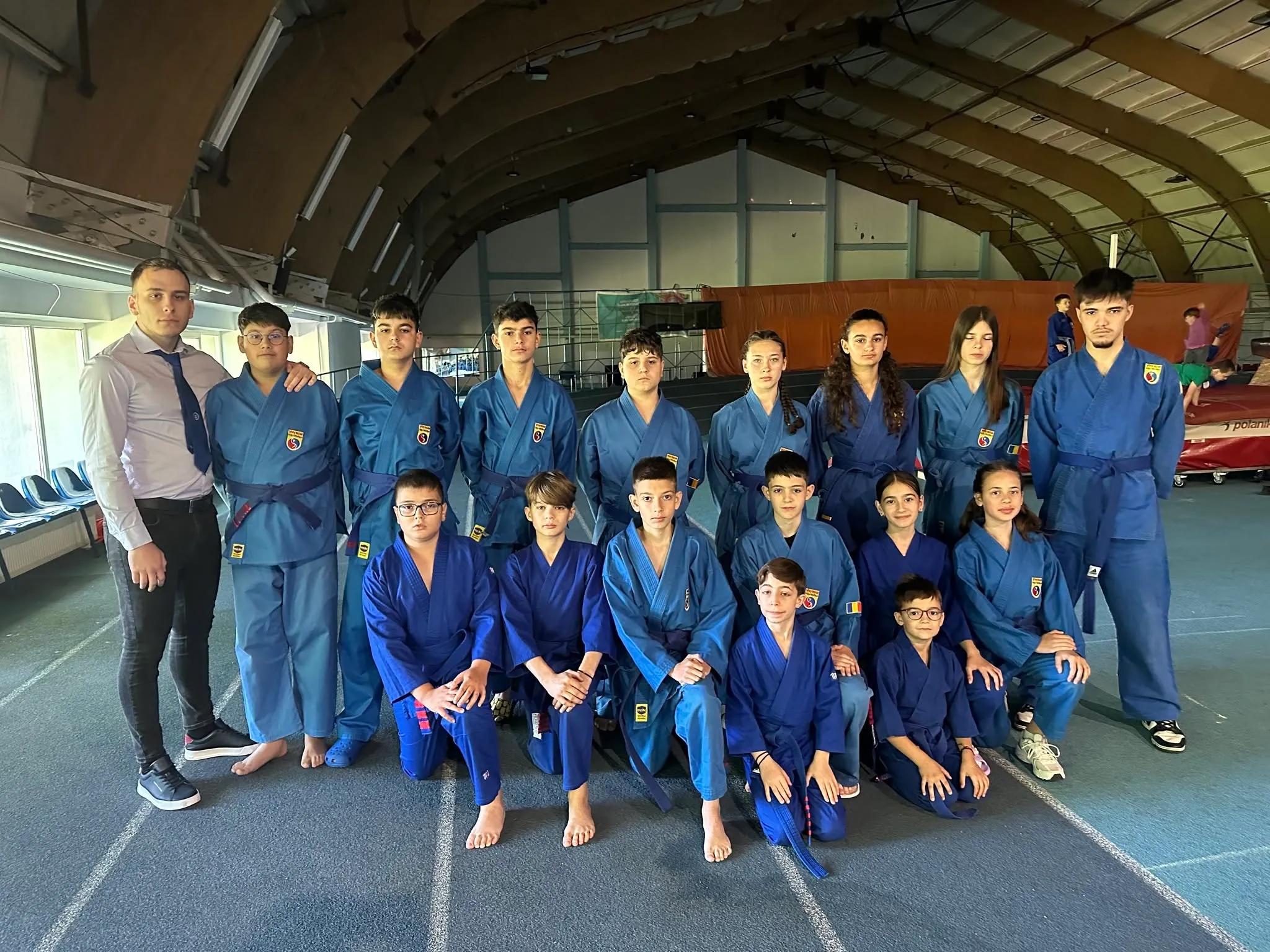 Echipa Regnum de Vovinam la o competiție