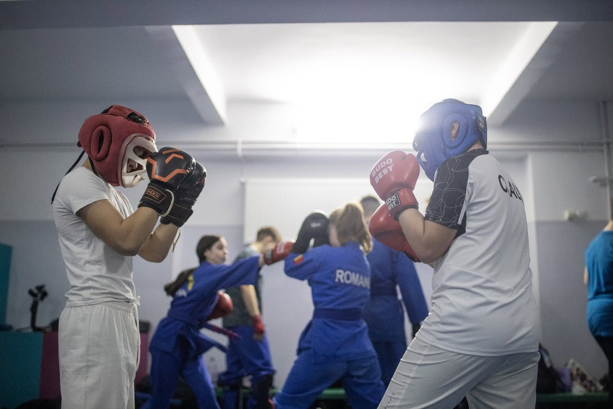 Sportivi Regnum la antrenament de sparring